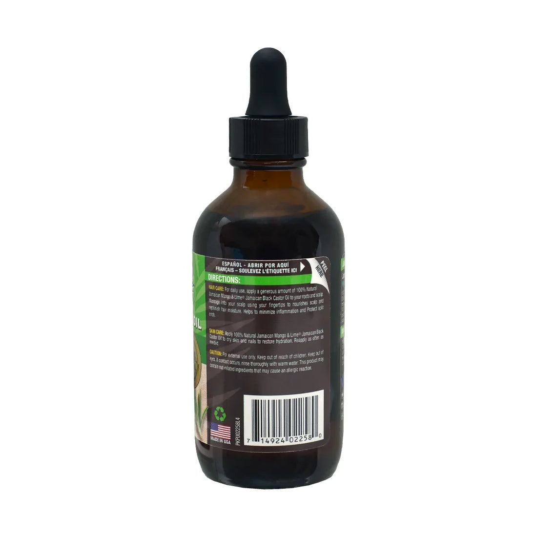 Jamaican Mango & Lime Black Castor Oil rosemary