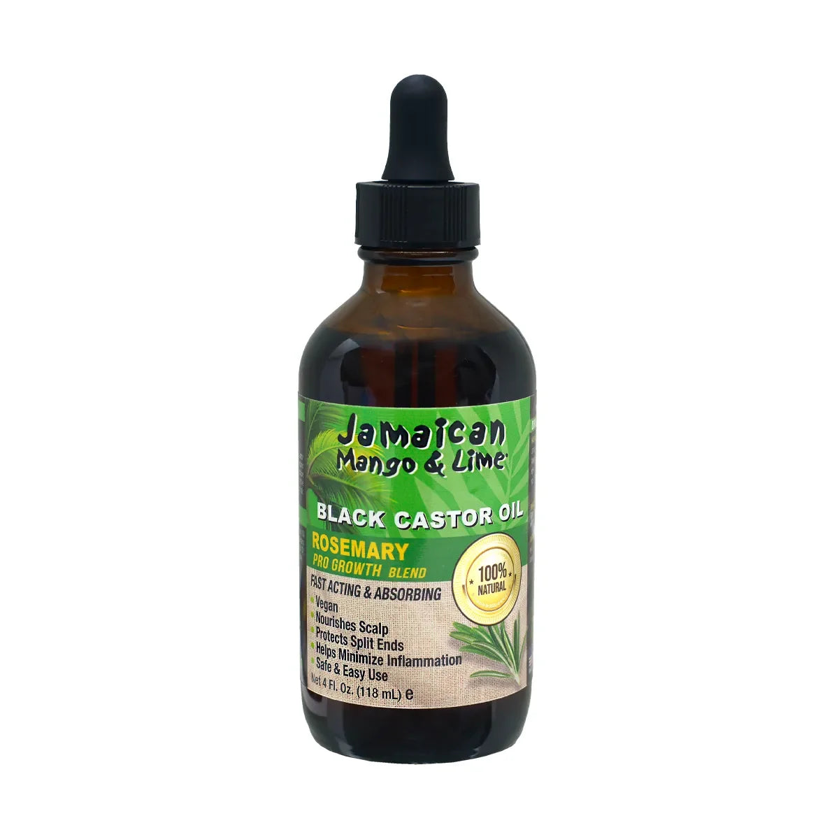 Jamaican Mango & Lime Black Castor Oil rosemary
