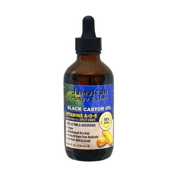 Jamaican Mango & Lime Black Castor Oil vitamin A D E