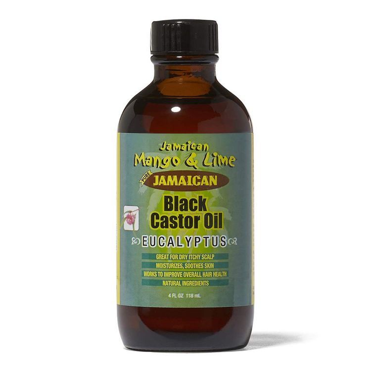 Jamaican Mango & Lime Black Castor Oil With Eucalyptus