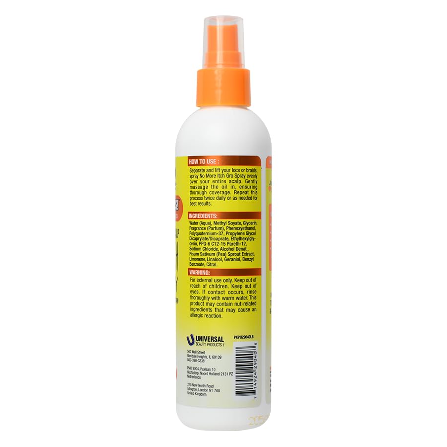Jamaican Mango & Lime No More Itch Gro Spray