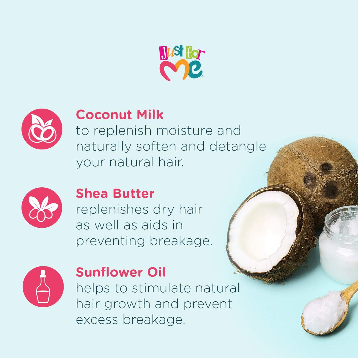Just For Me Hair Milk Curl Smoother