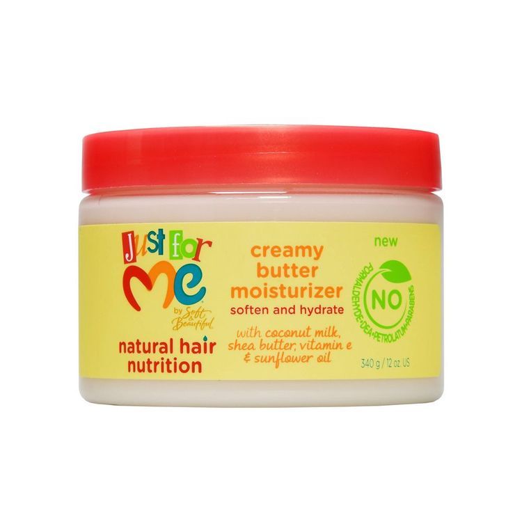 Just For Me Natural Hair Nutrition Creamy Butter Moisturizer
