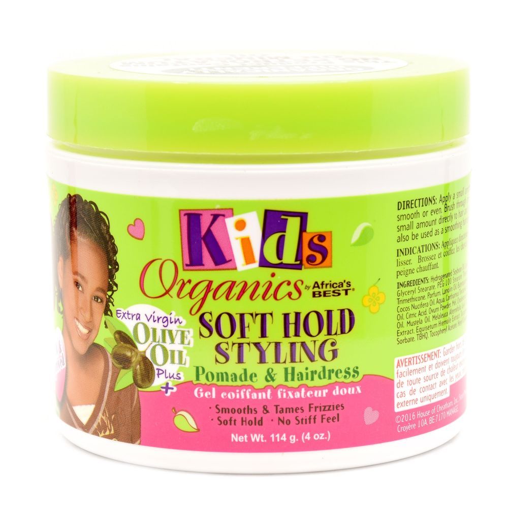 Kids Original Africa's Best Soft Hold Styling Pomade & Hairdress