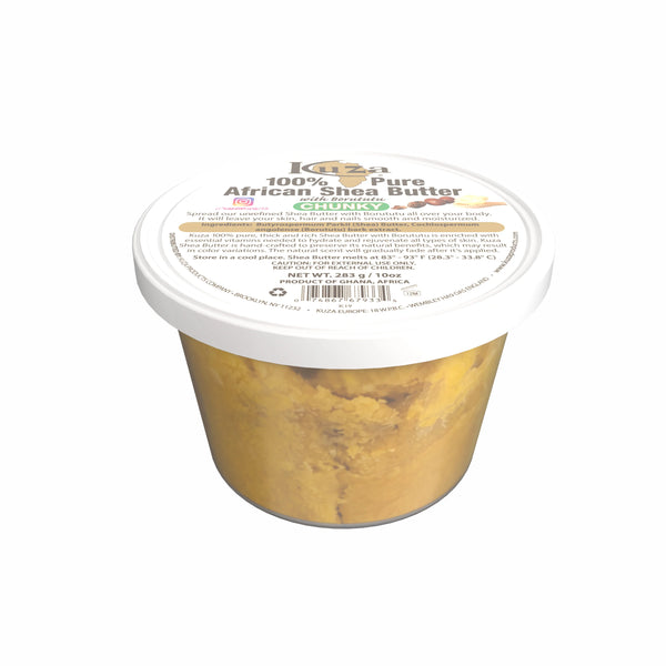 Kuza African Shea Butter Yellow Chunky