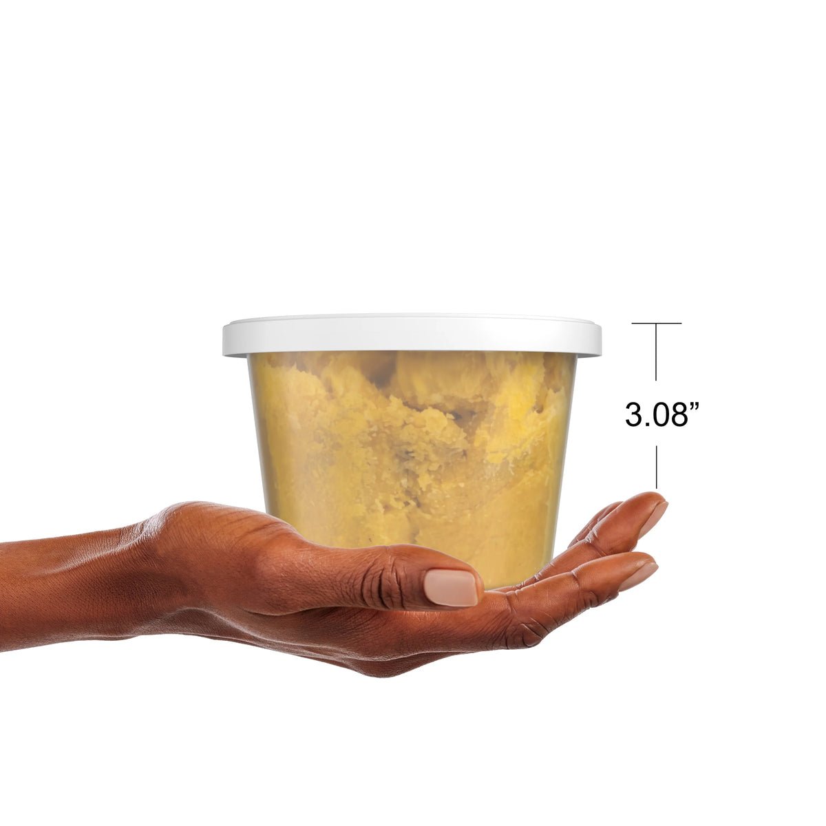 Kuza African Shea Butter Yellow Chunky