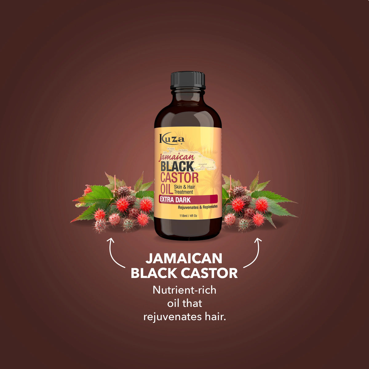 Kuza Jamaican Black Castor Oil Extra Dark