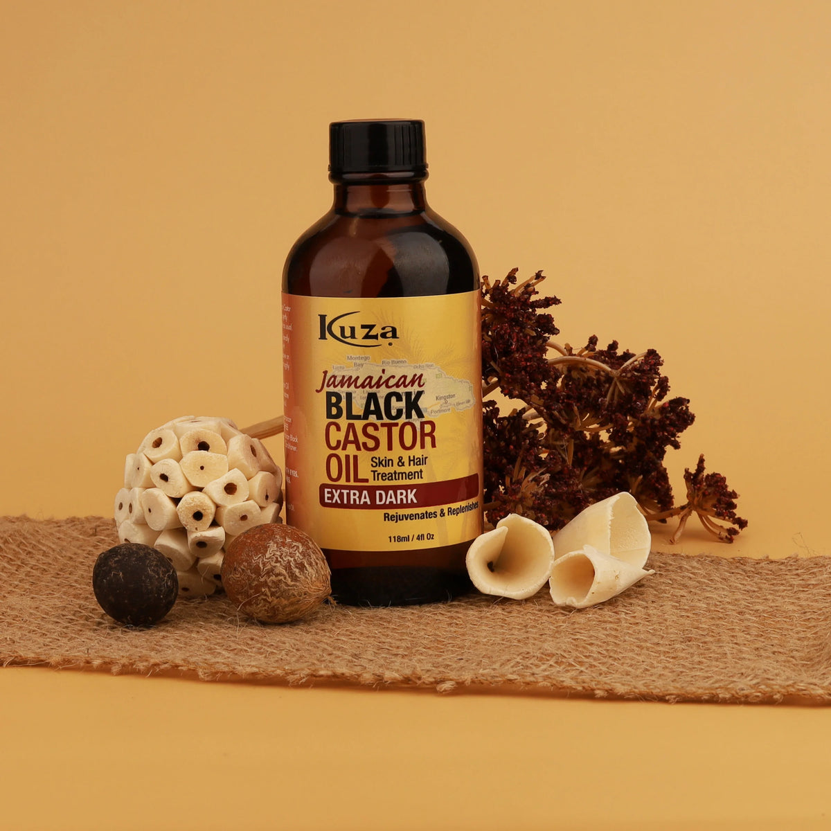 Kuza Jamaican Black Castor Oil Extra Dark