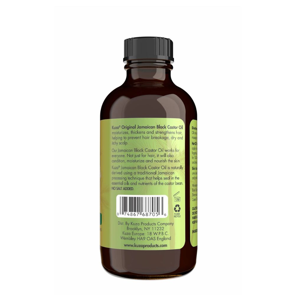 Kuza Jamaican Black Castor Oil Flaxseed Oil