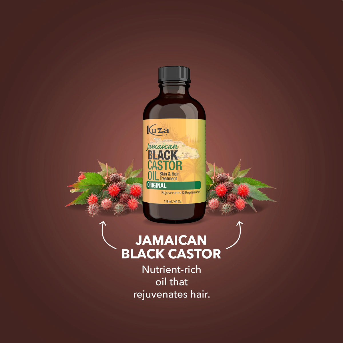 Kuza Jamaican Black Castor Oil Original
