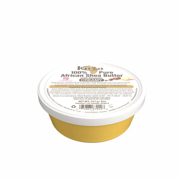 Kuza Naturals 100 African Shea Butter Yellow Creamy