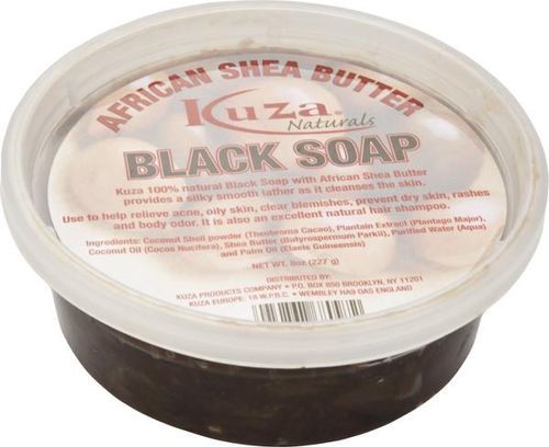 Kuza African Shea Butter Black Soap