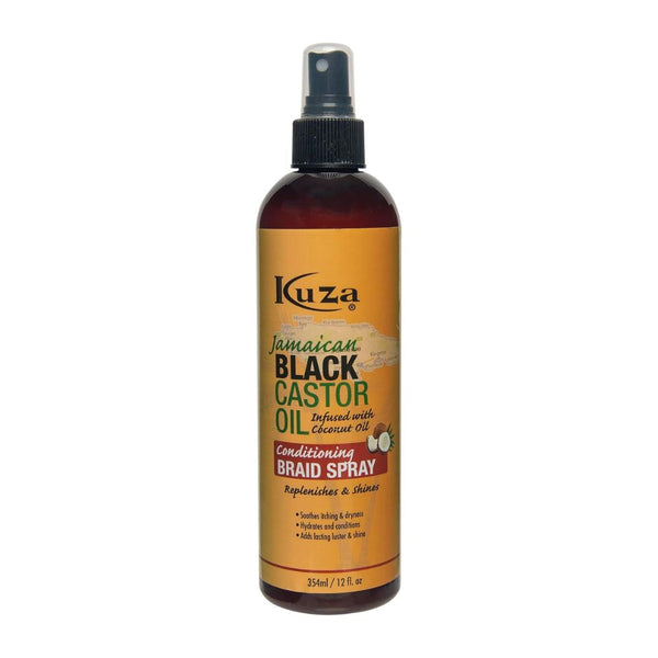 Kuza Jamaican Black Castor Oil Conditioning Braid Spray