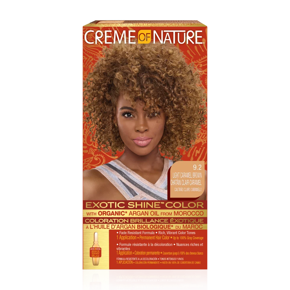 Creme Of Nature Exotic Shine Permanent Hair Colour With Argan Oil