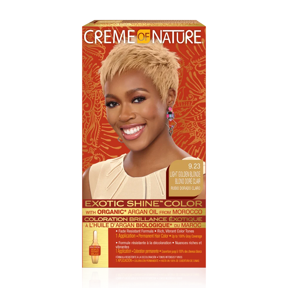Creme Of Nature Exotic Shine Permanent Hair Colour With Argan Oil