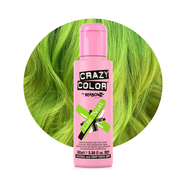 Crazy Color Semi Permanent Hair Color Cream