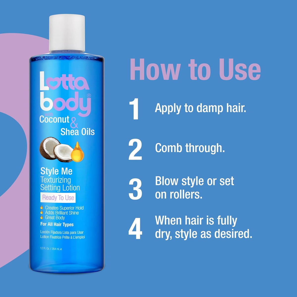 Lottabody Texturizing Setting Lotion