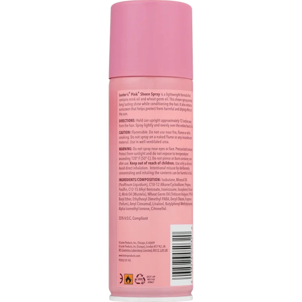 Luster's Pink Plus 2 in 1 Scalp Soother & Sheen Spray