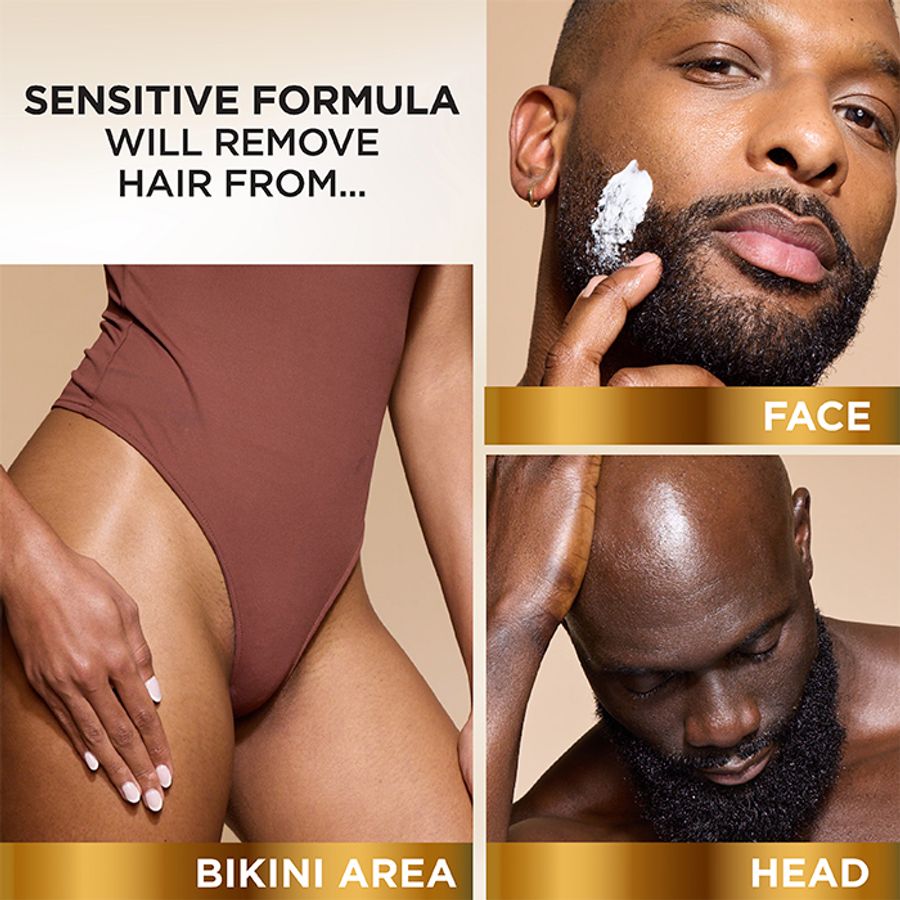 Magic Razorless Cream Shave Smooth For Bald Head Maintenance