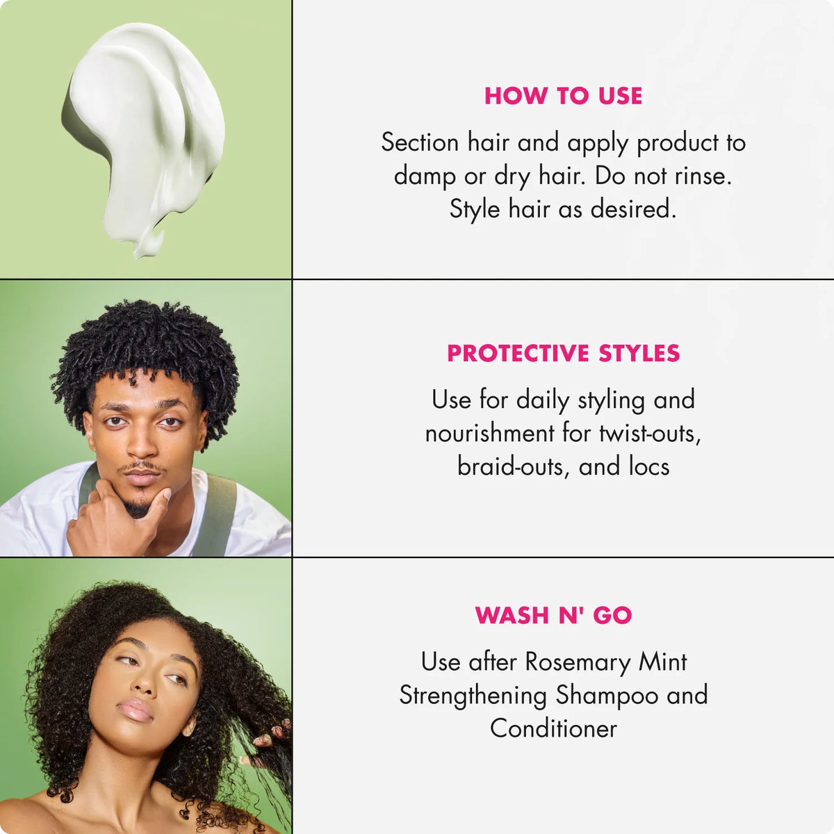 Mielle Organics Rosemary Mint Daily Styling Creme