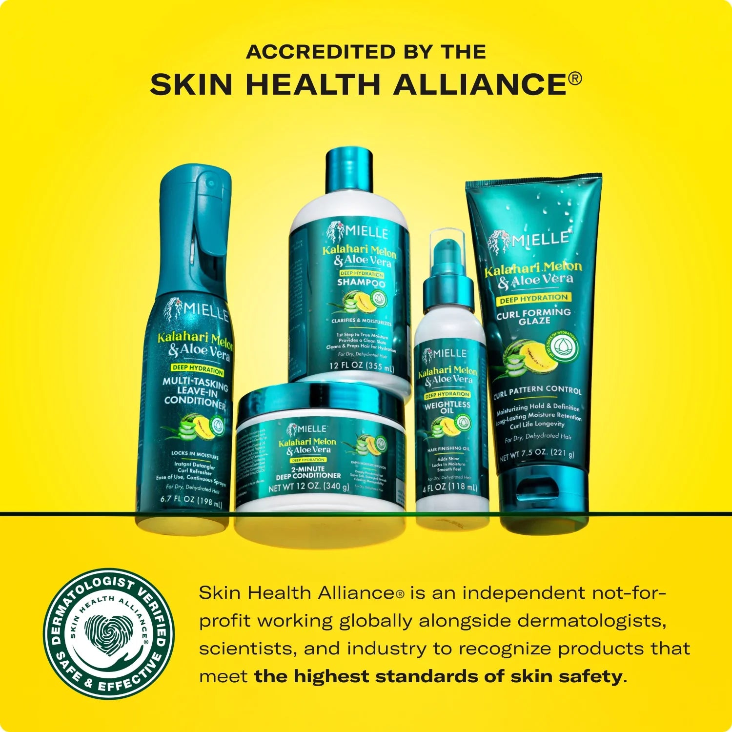 Mielle Kalahari Melon & Aloe Vera Deep Hydration Shampoo