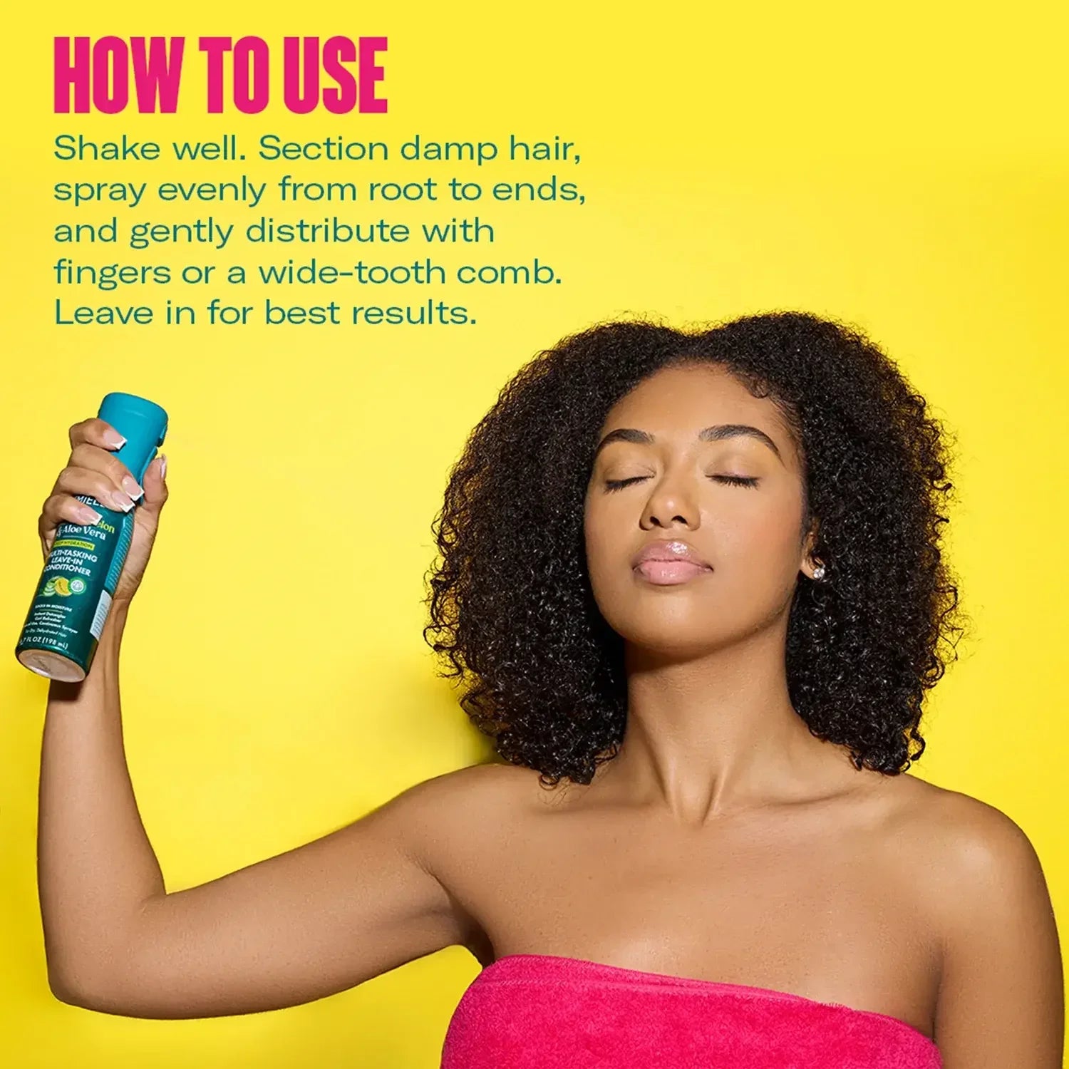 Mielle Kalahari Melon & Aloe Vera Multi-Tasking Leave-In Conditioner
