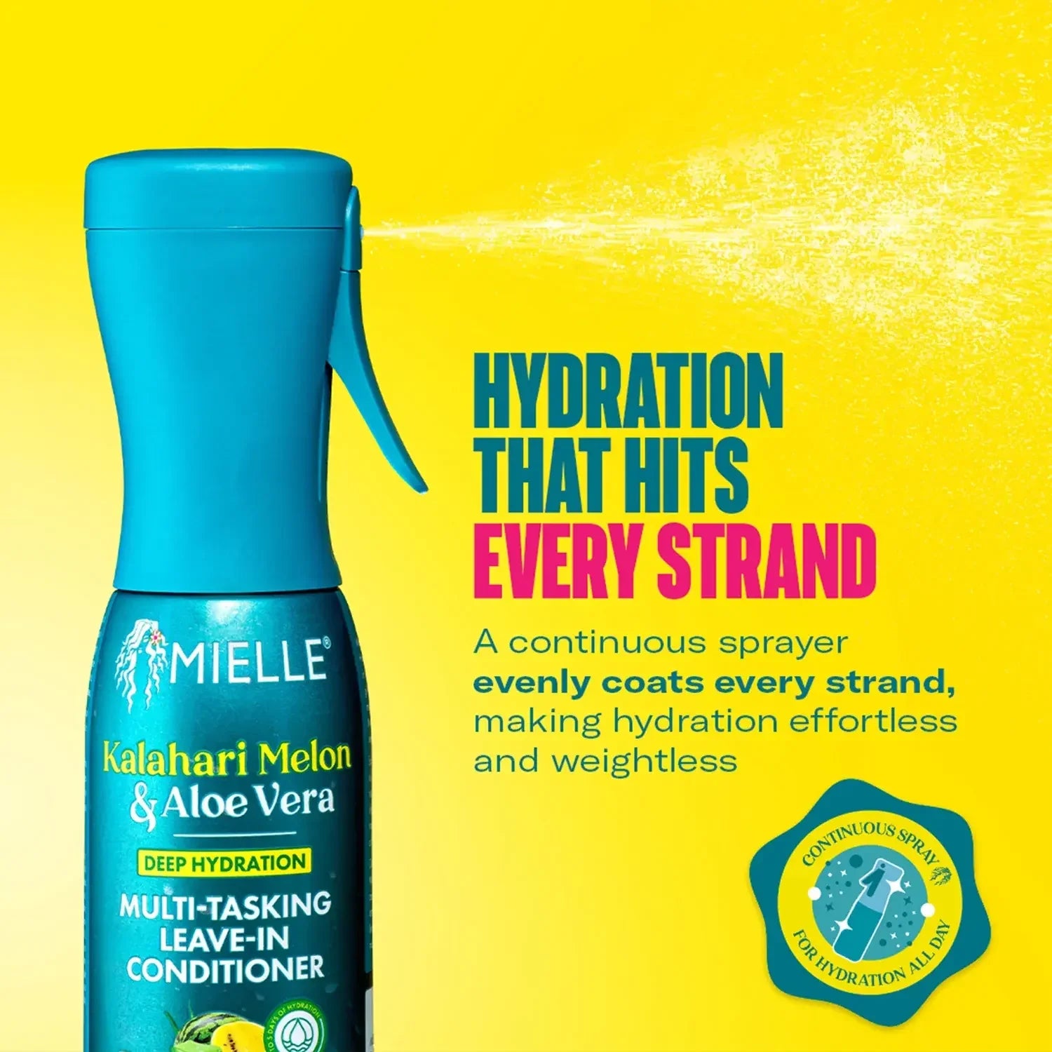 Mielle Kalahari Melon & Aloe Vera Multi-Tasking Leave-In Conditioner