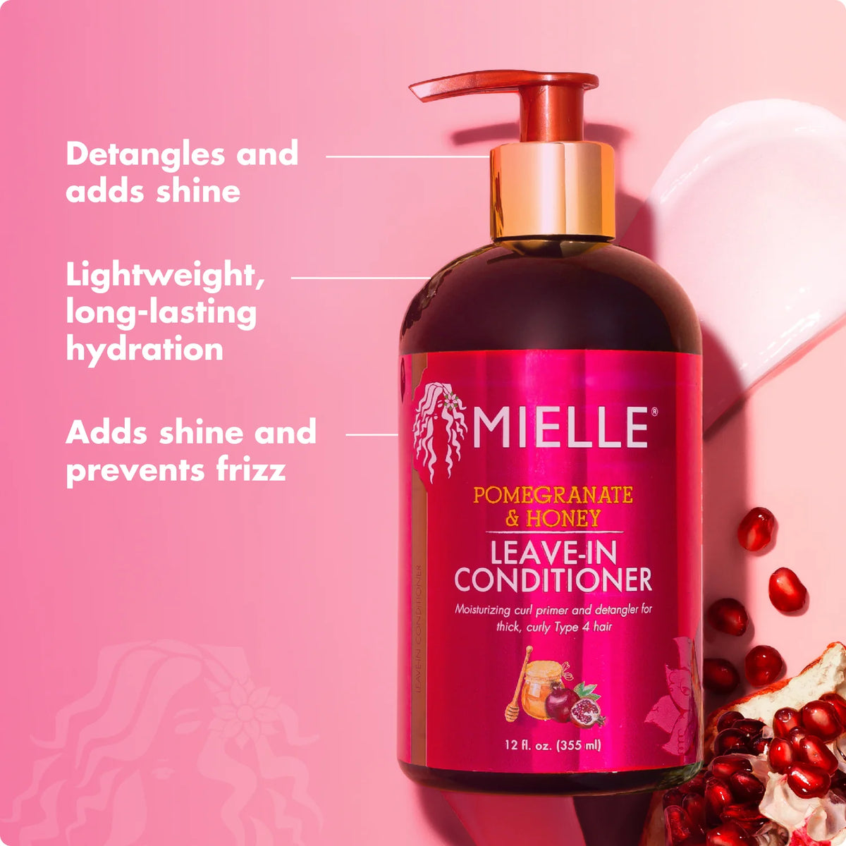 Mielle Organics Pomegranate And Honey Leave-In Conditioner