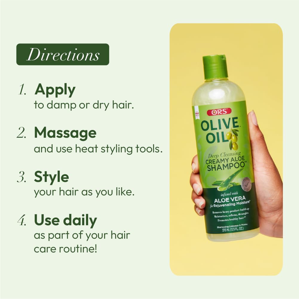 ORS Olive Oil Creamy Aloe Shampoo