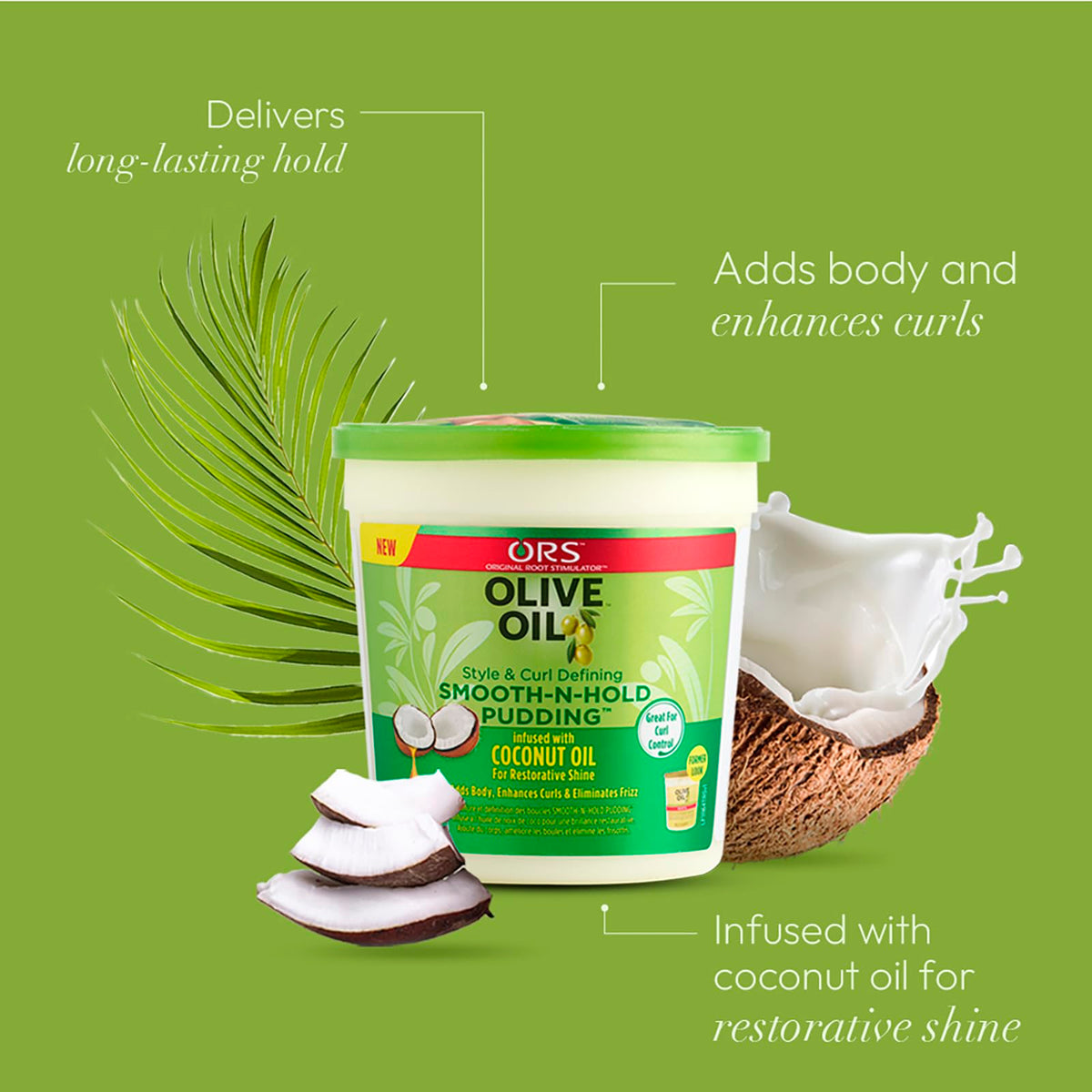 ORS Olive Oil Smooth n hold Pudding