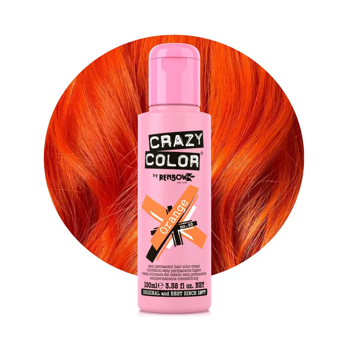 Crazy Color Semi Permanent Hair Color Cream