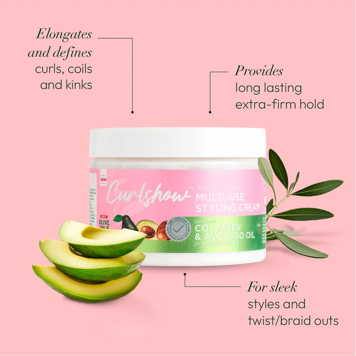 Ors Olive Oil Curlshow Multi-Use Styling Cream