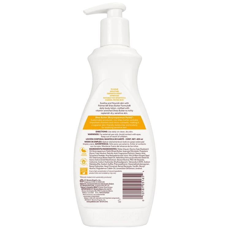 Palmer's Raw Shea Nourish Daily Body Lotion
