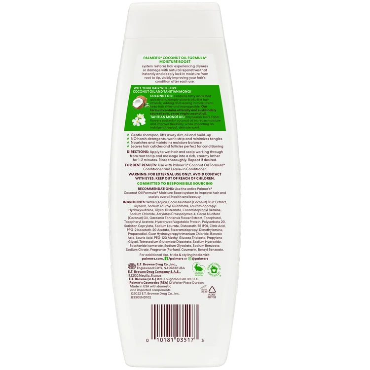 Palmers Coconut Oil Moisture Boost Shampoo