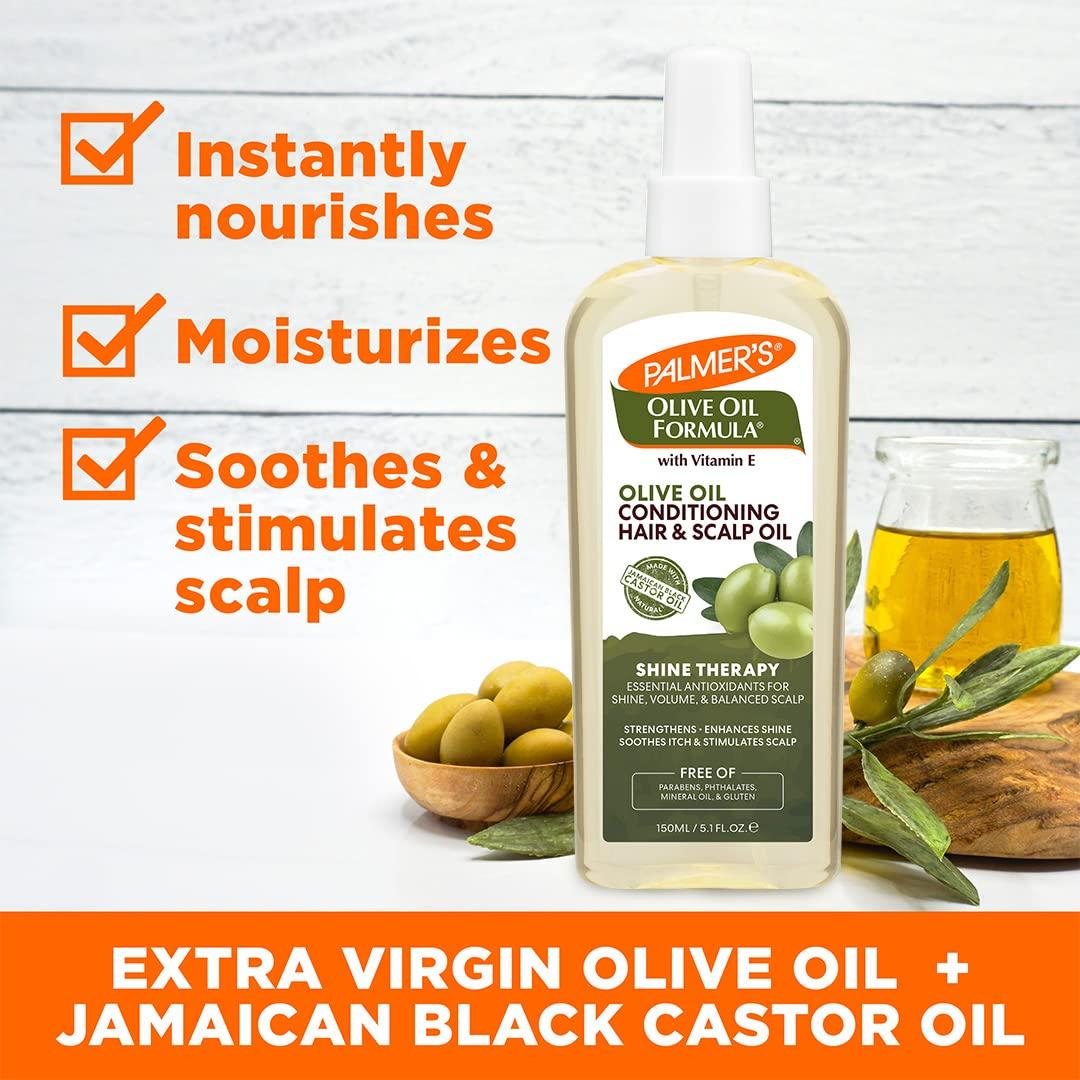 Palmers Olive Oil Shine Therapy Conditioning Hair + Scalp Oil