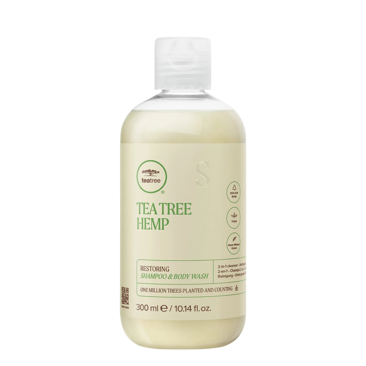 Paul Mitchell Tea Tree Hemp Restoring Shampoo And Body Wash