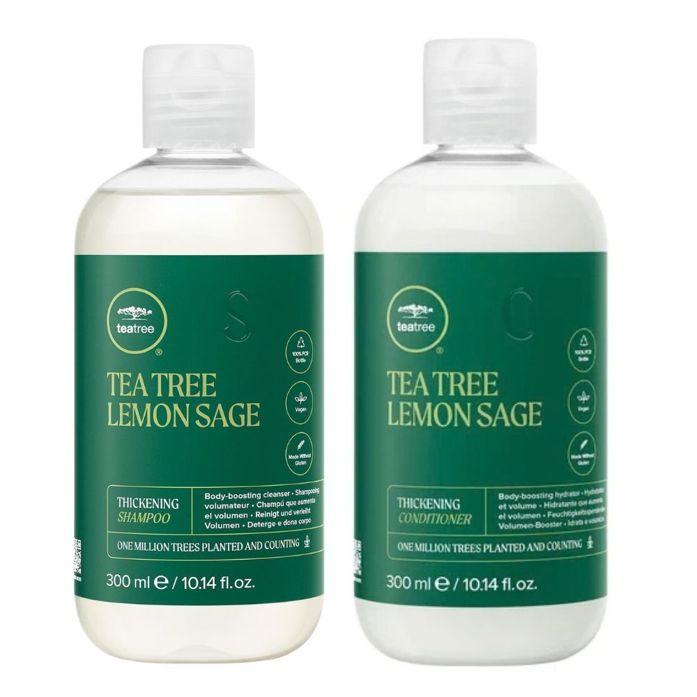 Paul Mitchell Tea Tree Lemon Sage Thickening Shampoo & Conditioner Duo
