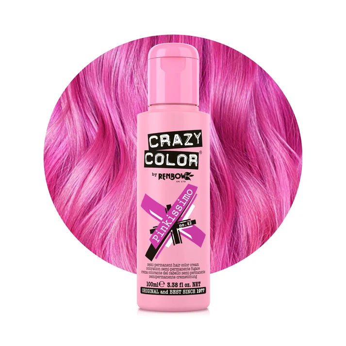 Crazy Color Semi Permanent Hair Color Cream