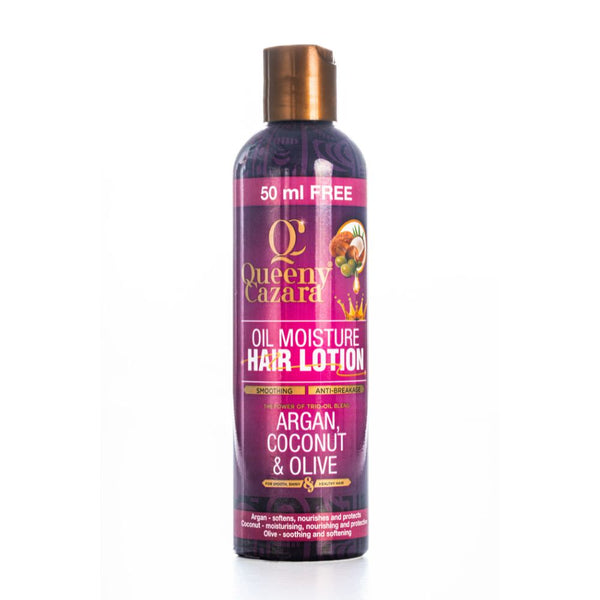 Queeny Cazara Argan, Coconut & Olive Oil Moisture Hair Lotion