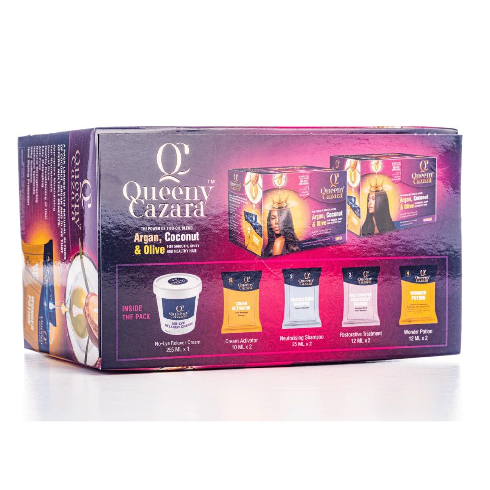 Queeny Cazara Argan, Coconut & Olive Oil Relaxer