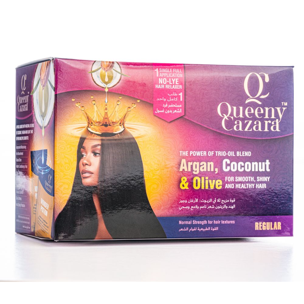Queeny Cazara Argan, Coconut & Olive Oil Relaxer
