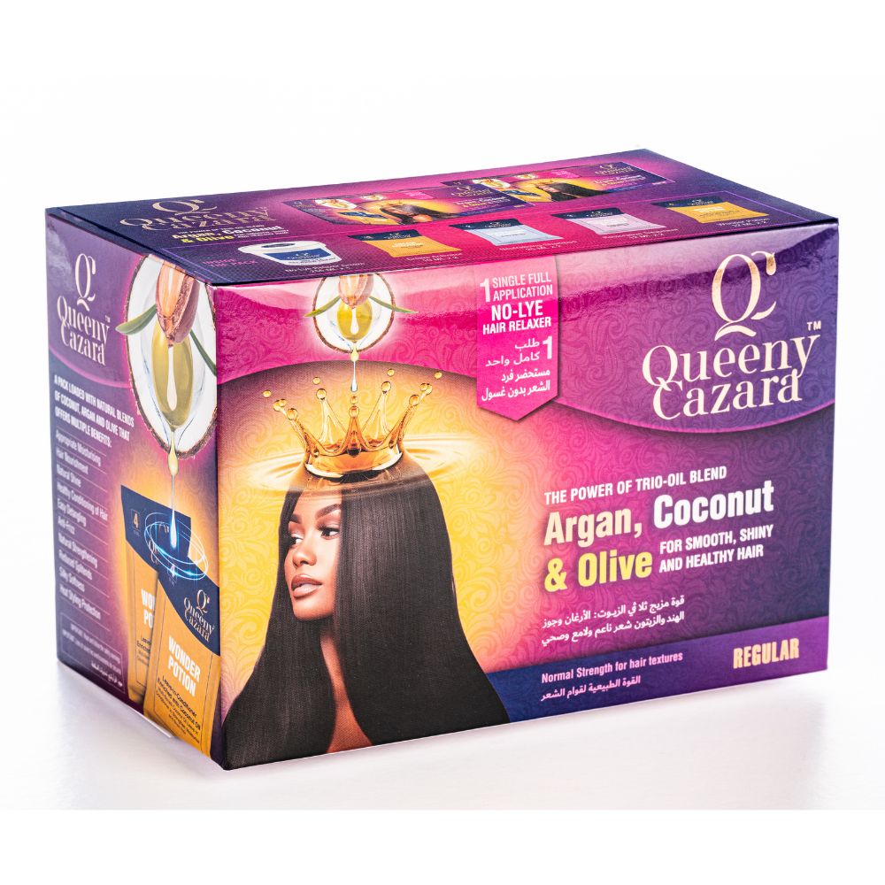 Queeny Cazara Argan, Coconut & Olive Oil Relaxer