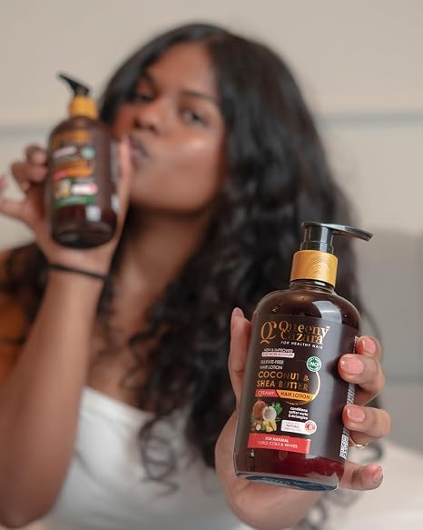 Queeny Cazara Coconut & Shea Butter Creamy Hair Lotion