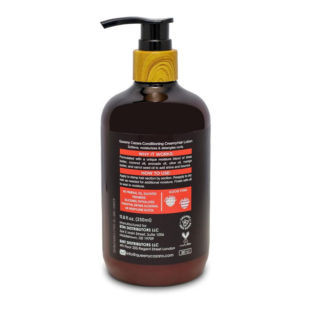 Queeny Cazara Coconut & Shea Butter Hydrating Cream Conditioner