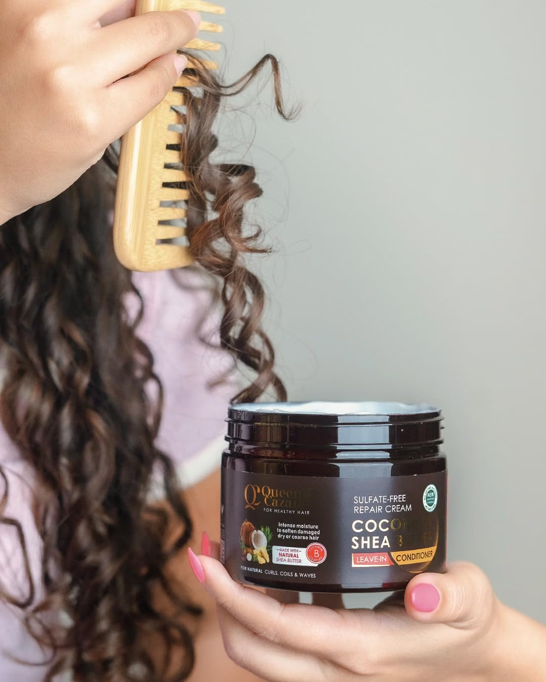 Queeny Cazara Coconut & Shea Butter Leave-In Conditioner