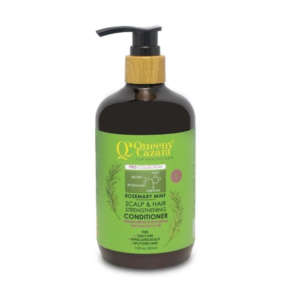 Queeny Cazara Rosemary Mint Scalp & Hair Strengthening Conditioner