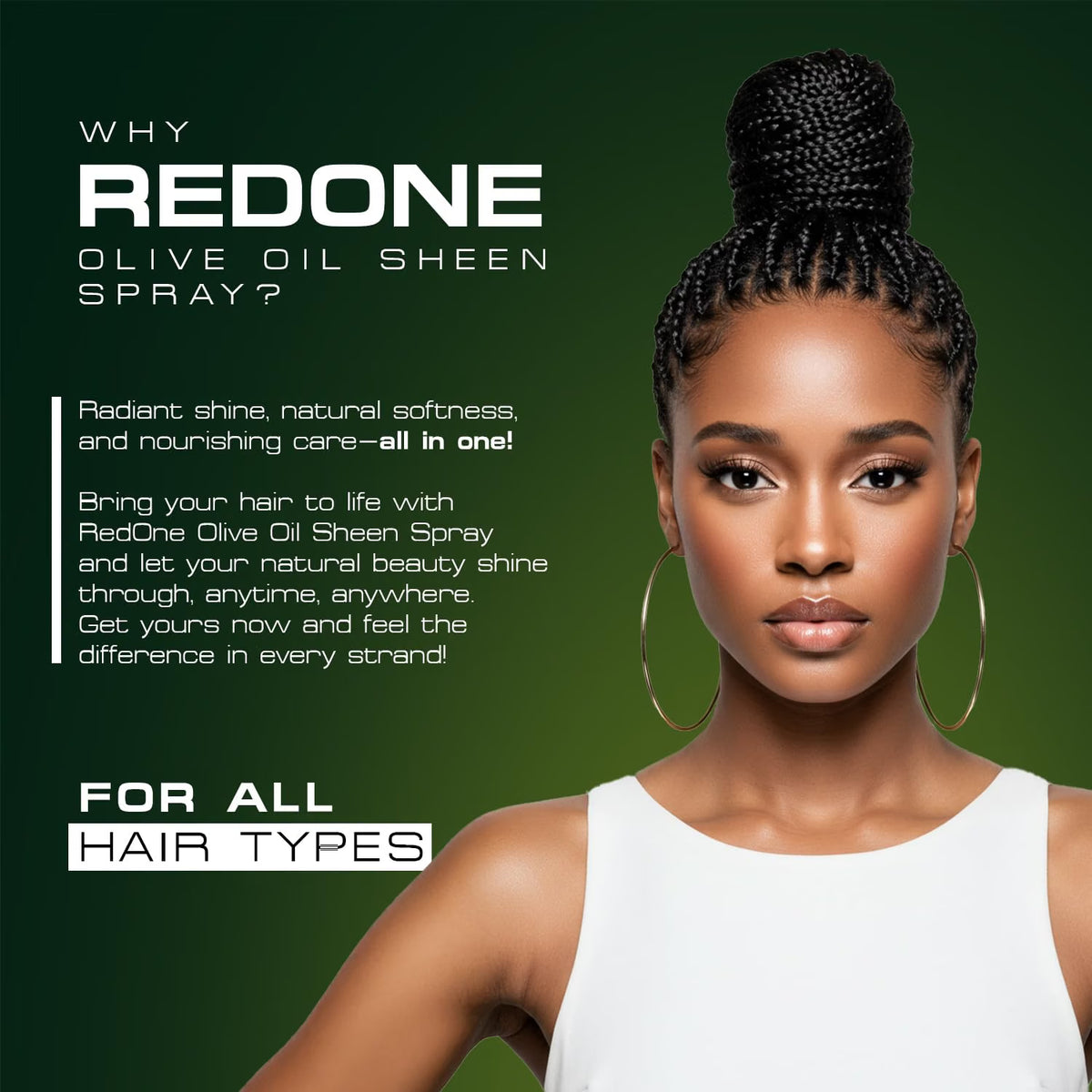 Redone Olive Oil & Coconut Oil Nourishing Sheen Spray