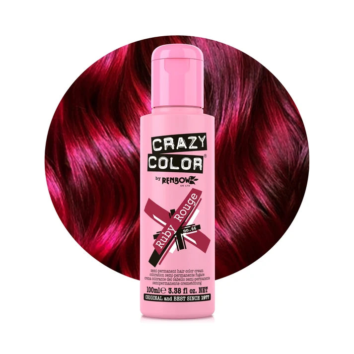 Crazy Color Semi Permanent Hair Color Cream