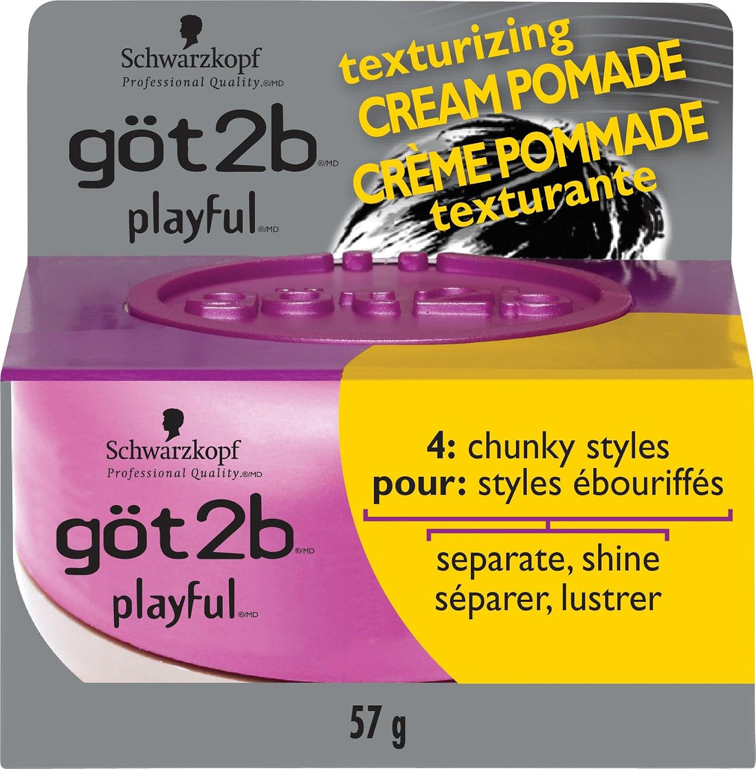 Schwarzkopf got2b Playful Texturizing Creme Pomade