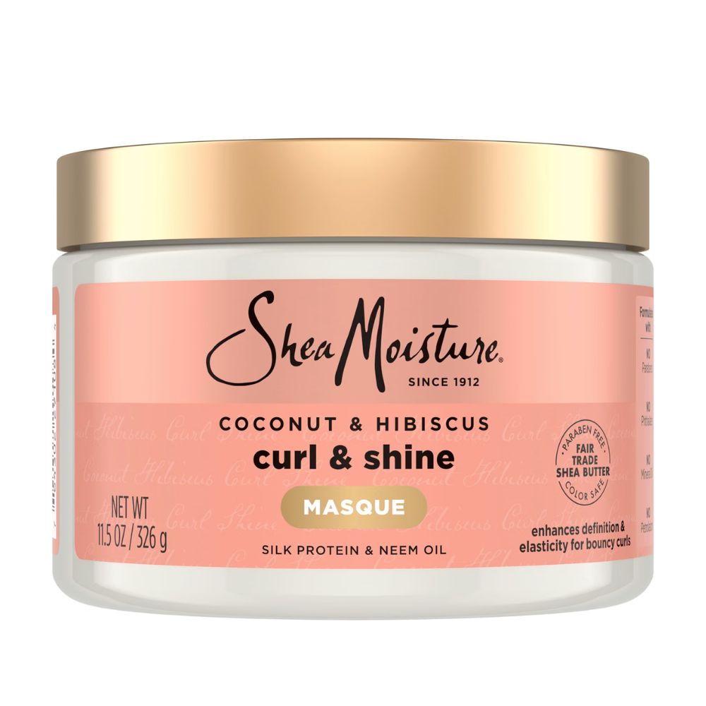 Shea Moisture Coconut & Hibiscus Curl And Shine Hair Masque